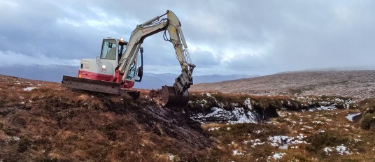 Peatland Restoration – Achnacarry Estate