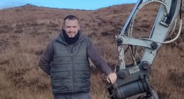 Peatland apprenticeship opportunity for Jamie.